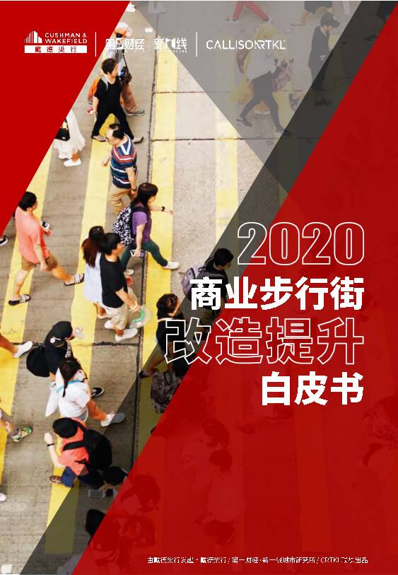 2020商业步行街改造提升白皮书 戴德梁行 2020-07-17