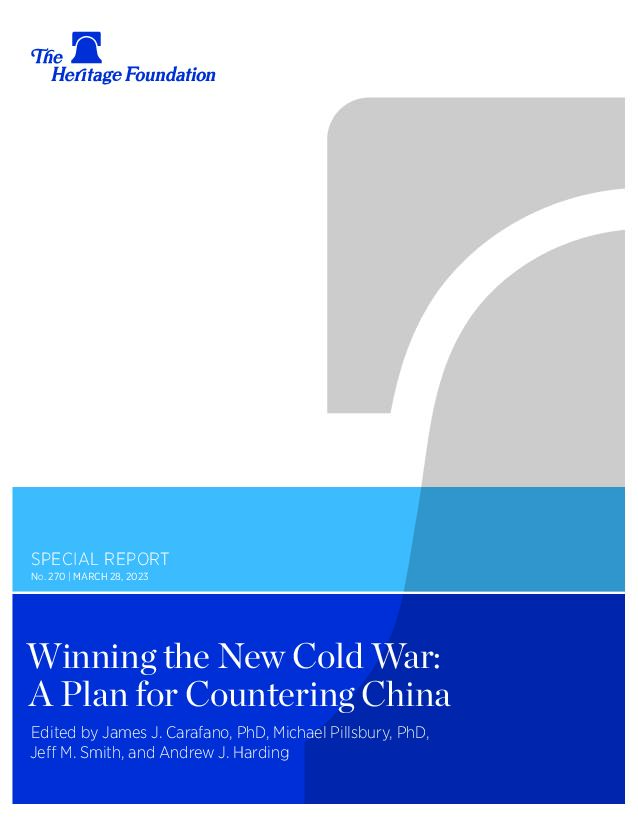 美国传统基金会-赢得新冷战：对抗中国的计划（英）-2023.3