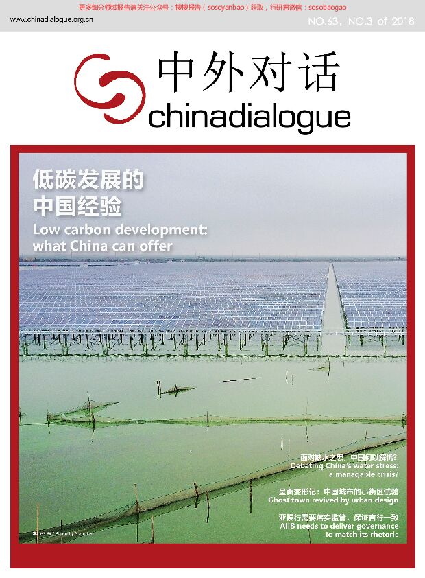 低碳发展的中国经验