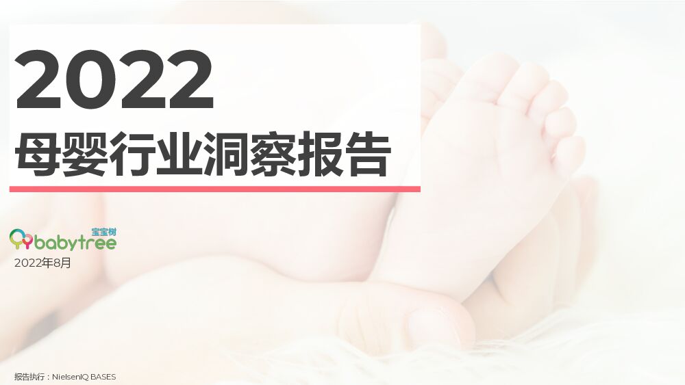 【宝宝树,尼尔森】2022母婴行业洞察报告 附下载