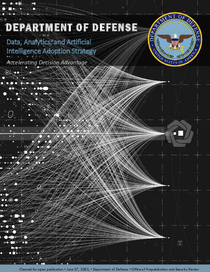 美国国防部数据、分析和人工智能采用战略