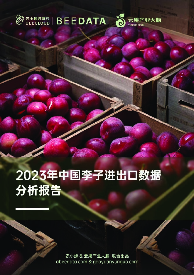 2023年中国李子进出口数据分析报告