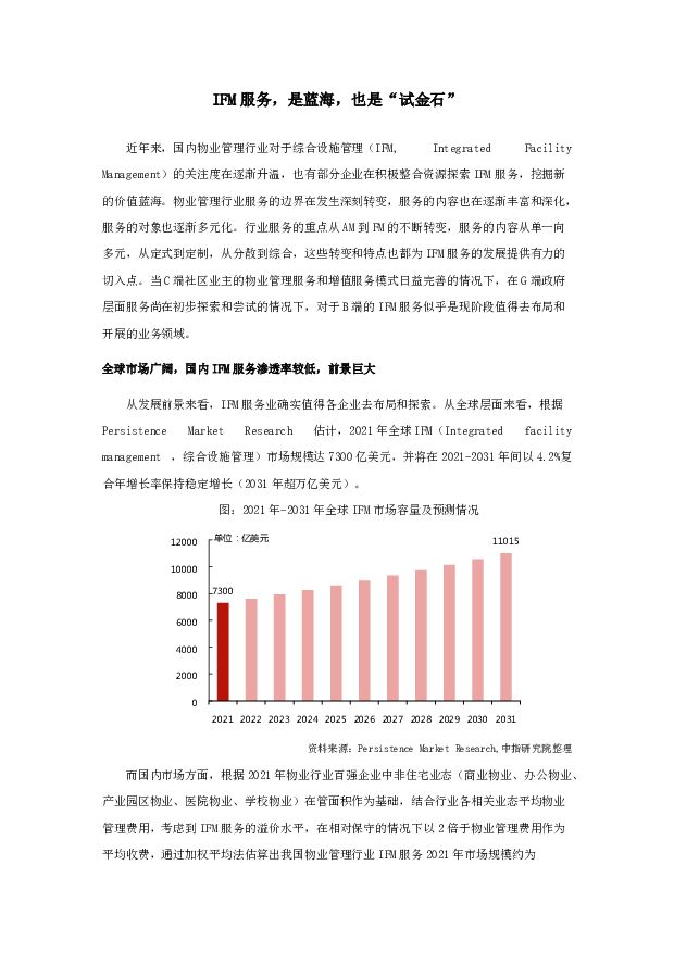 IFM服务，是蓝海，也是“试金石” 中国指数研究院 2022-11-18 附下载