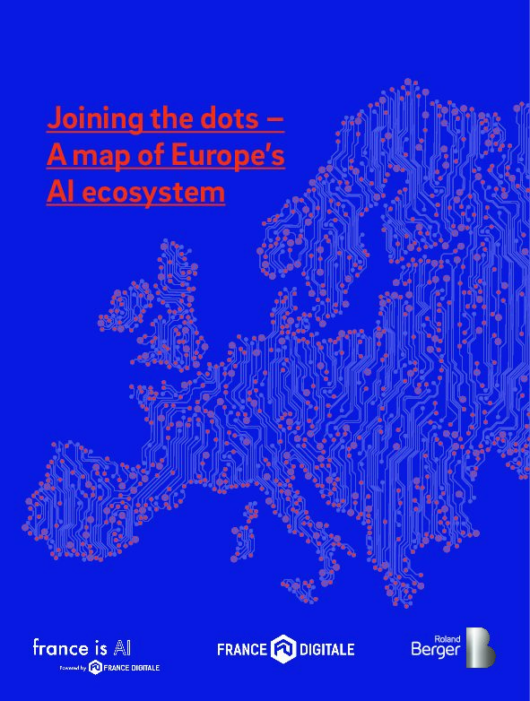 欧洲人工智能生态系统地图（英文版）